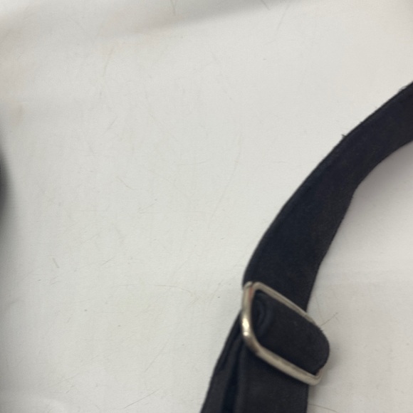 Ameribag Relax Your Back Stylish Black Microsuede Sling Bag BP9393F - Picture 5 of 15